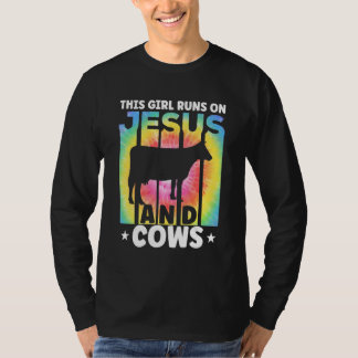 Cow Apparel Farmer Cows Lover for Women & Kids_4 T-Shirt