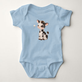 Cow Baby Bodysuit – Cute Spotted Farm Animal Strampler