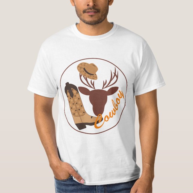Cow boy T-Shirt (Vorderseite)