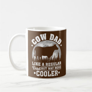 Cow-Daddy wie ein normaler Vater Lustige Kuh Kaffeetasse
