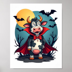 Cow Dracula erhebt sich Poster