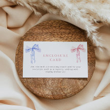 Cow Enclosure Card Gender zeigt benutzerdefinierte