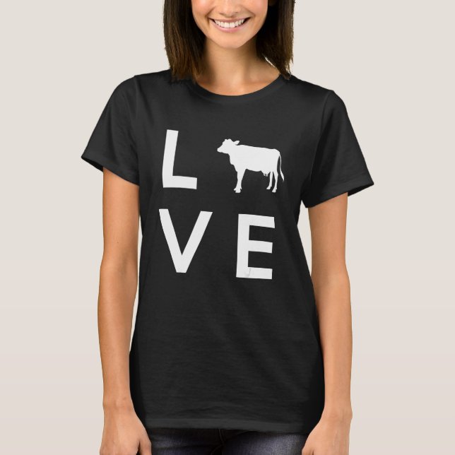 Cow Farmers Farmers Agriculture Cows Cattle Dairy  T-Shirt (Vorderseite)