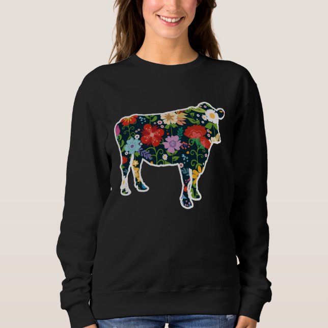 Cow for Cow  Cow Farmer Cow Day  3 Sweatshirt (Vorderseite)