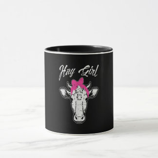 Cow Girl Bauer Gift| Coole Kuh-Tieridee Tasse