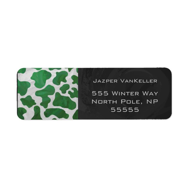Cow Green und White Monogram (Vorne)