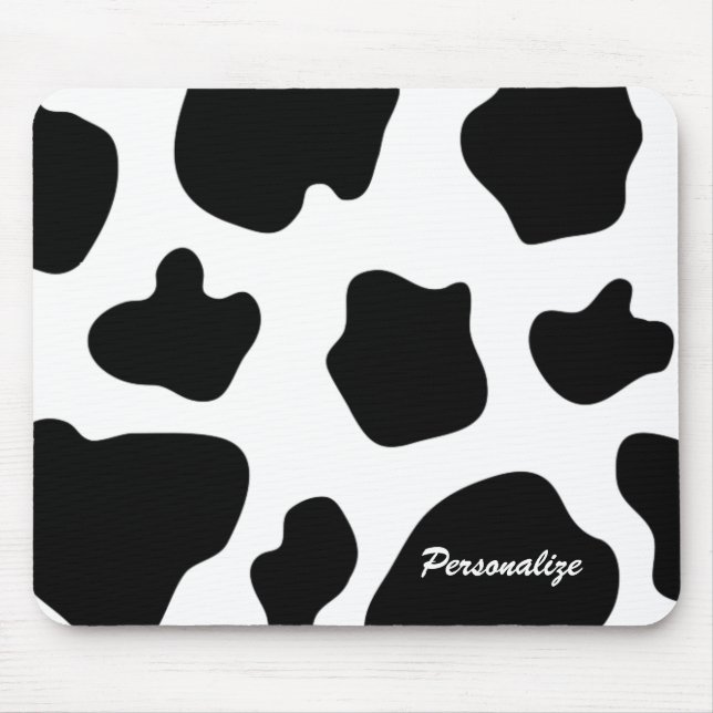 Cow hide pattern mouse pad Funny animal | Print Mousepad (Vorne)