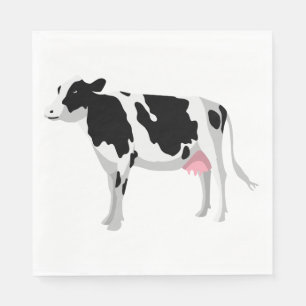 Cow Lover Country Life Farm Bauer Hochzeitkühe Serviette