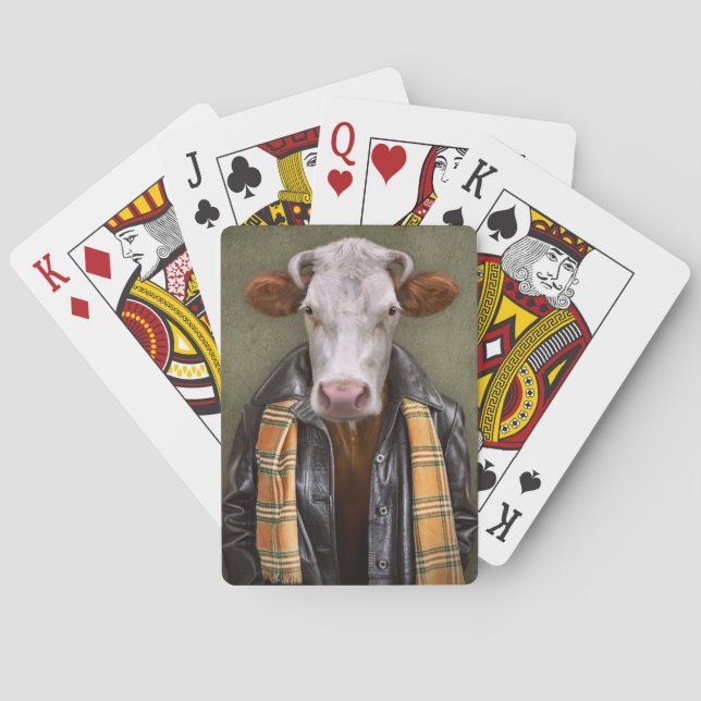 Cow Man Spielkarten (Rückseite)