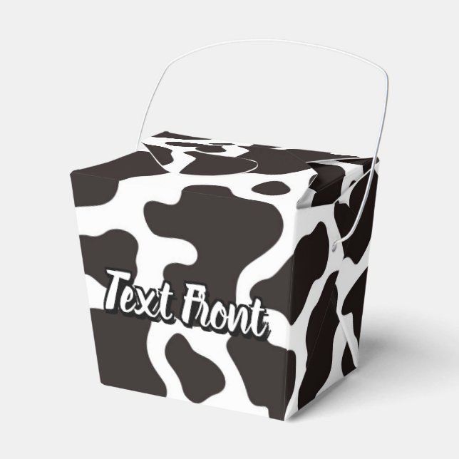 Cow Pattern Gefälligkeitsbox Geschenkschachtel (Vorderseite)