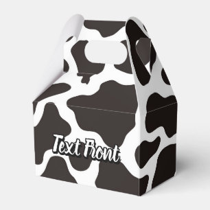 Cow Pattern Gefälligkeitsbox Geschenkschachtel