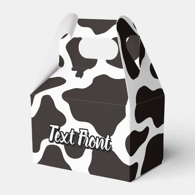 Cow Pattern Gefälligkeitsbox Geschenkschachtel (Vorderseite)