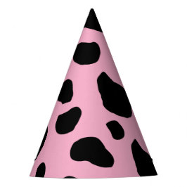 Cow Print, Cow Pattern, Cow Spots, Pink Cow Partyhütchen