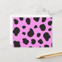Cow Print, Cow Pattern, Cow Spots, Pink Cow