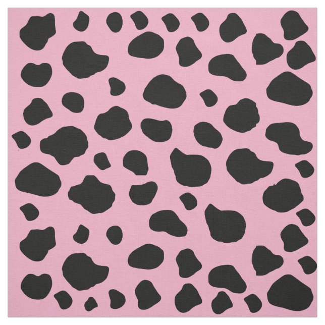 Cow Print, Cow Pattern, Cow Spots, Pink Cow Stoff (Muster)