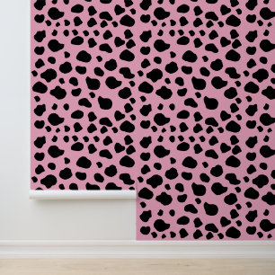 Cow Print, Cow Pattern, Cow Spots, Pink Cow Tapete
