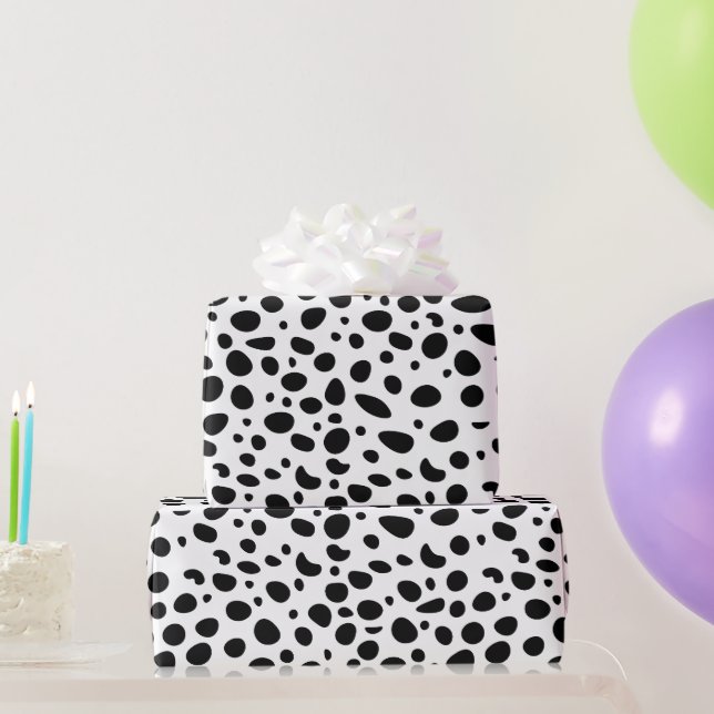 Cow Print Geschenkpapier (Partygeschenke)