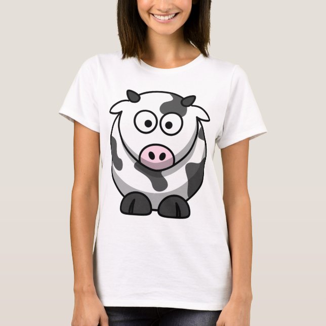 Cow sonderbare/Funny Kuh T-Shirt (Vorderseite)