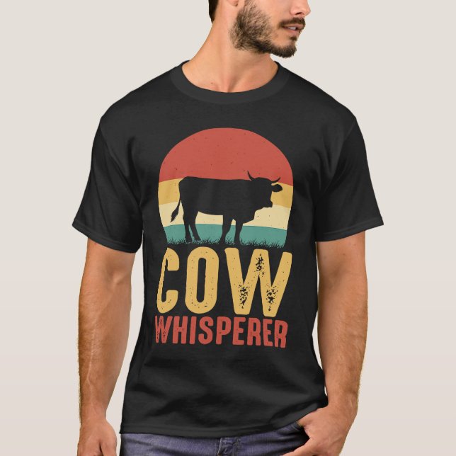 Cow Whisperer T-Shirt (Vorderseite)