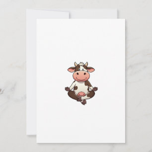 COW YOGA FLYING EINLADUNG
