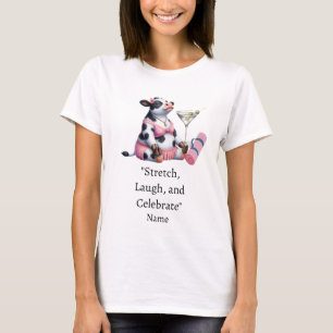 Cow Yoga Junggeselinnen-Abschied T-Shirt