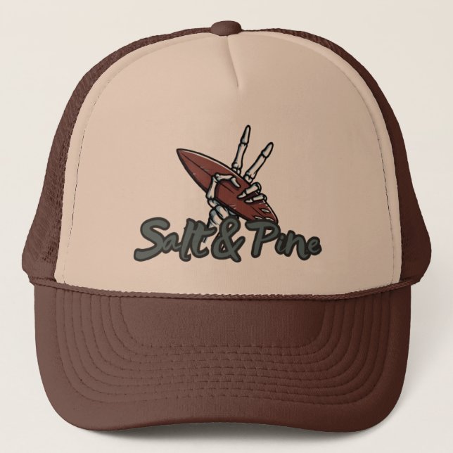 Cowabunga Time Truckerkappe (Vorderseite)