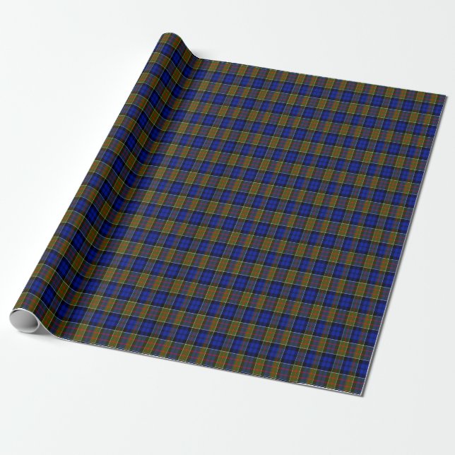 Cowan schottisches Tartan-Packpapier Geschenkpapier (Ungerollt)