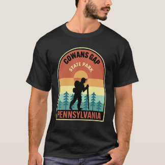 Cowans Gap State Park Pennsylvania Retro Wandern T-Shirt