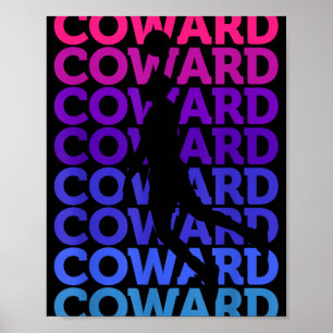 Coward Phantastisch Basketball Inspirierte Lüfter Poster