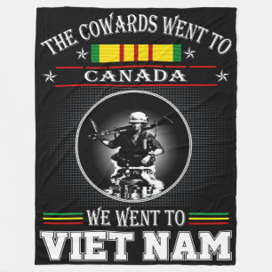 COWARDS gingen nach KANADA Fleecedecke