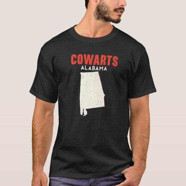 Cowarts Alabama USA Staat America Travel T-Shirt (Vorderseite)