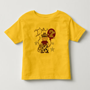 Cowboy 2. Geburtstag T - Shirt und Geschenke