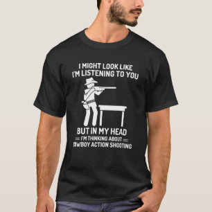 Cowboy-Action-Shooting in meinem Western-Kopf T-Shirt