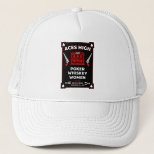 Cowboy American Frontier Saloon Truckerkappe