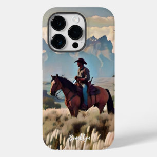 Cowboy auf Fuchsstute Case-Mate iPhone 14 Pro Hülle