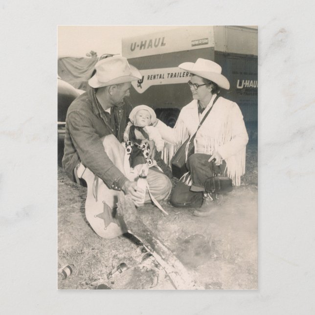 COWBOY BABY #48 POSTKARTE (Vorderseite)