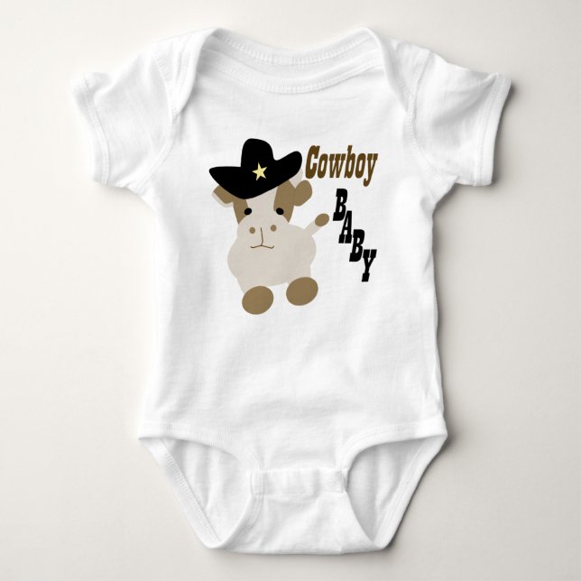 Cowboy Baby Baby Strampler (Vorderseite)