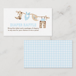 Cowboy Baby Dusche Windeln Raffelgehäuse Umschließ Begleitkarte