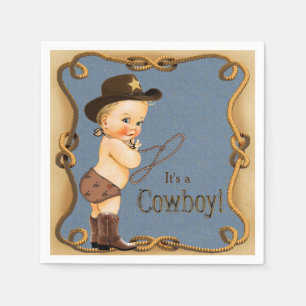 Cowboy-Baby-Party Serviette