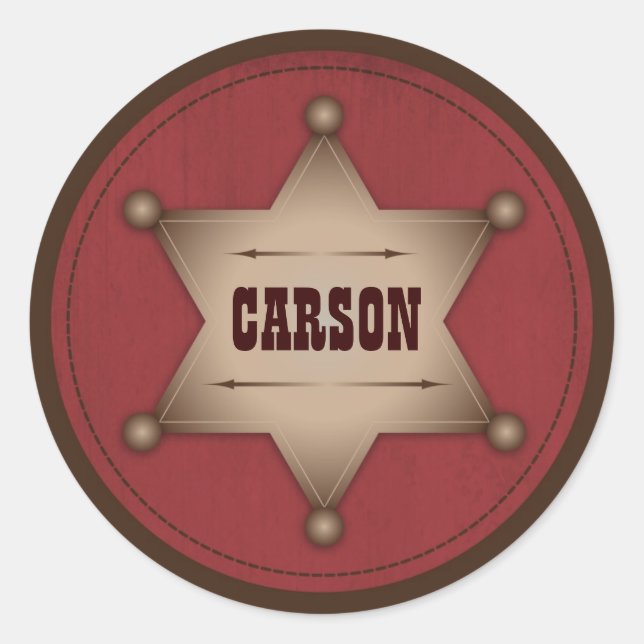 Cowboy Baby Sticker B (Vorderseite)