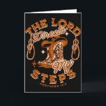 Cowboy-Bibel-Schriftvers Western Country Jesus Karte<br><div class="desc">Cowboy-Bibel-Schriftvers Western Country Jesus Glaube</div>