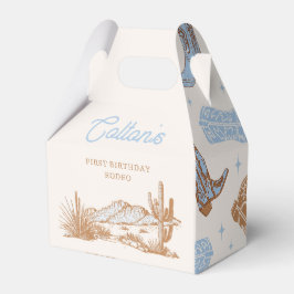 Cowboy Birthday Party Fevor Boxes Geschenkschachtel
