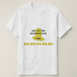 Cowboy Birthday Vater T-Shirt