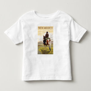 Cowboy (Blick von hinten)New Mexico Kleinkind T-shirt