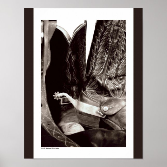 Cowboy Boots 11x14 Poster (Vorne)