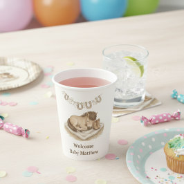 Cowboy Boots and Foal Baby Shower Pappbecher