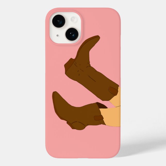 Cowboy Boots Case-Mate iPhone Hülle (Rückseite)