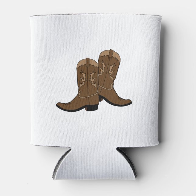 Cowboy Boots Dosenkühler (Vorderseite)