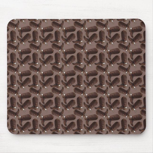 Cowboy Boots Mousepad (Vorne)