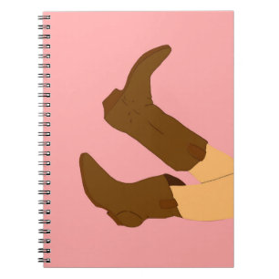 Cowboy Boots Notizblock